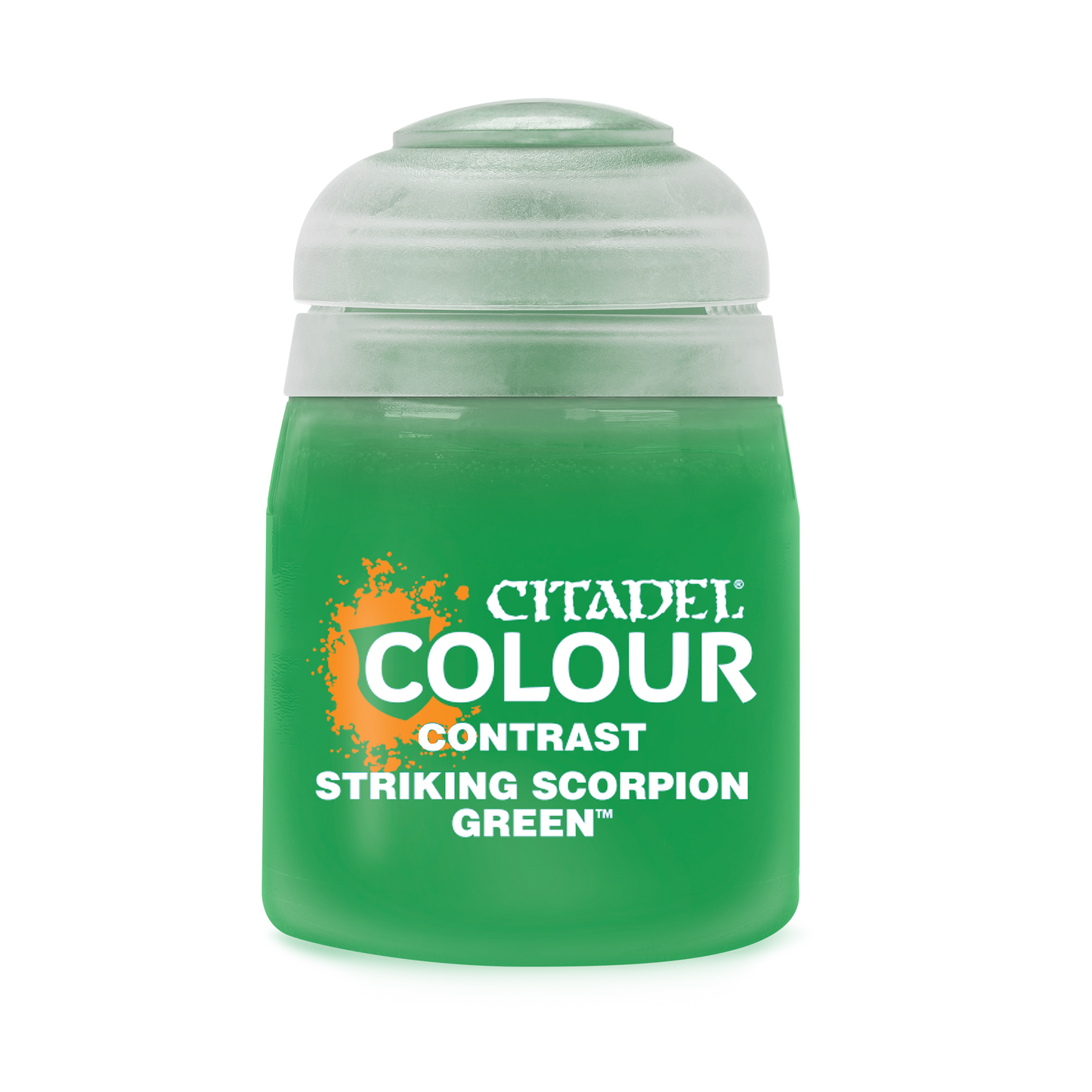 Striking Scorpion Green Contrast Paint