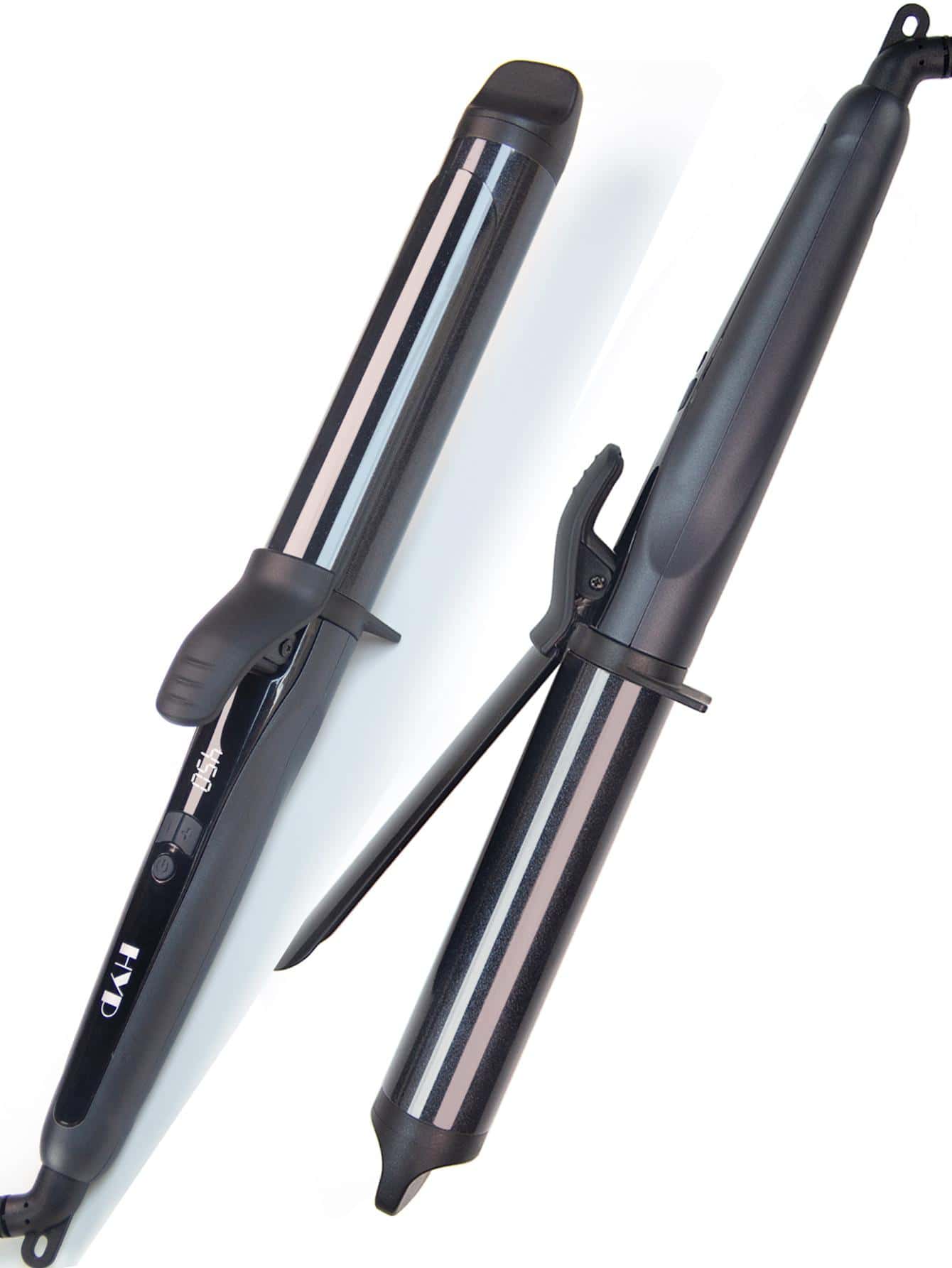 1pc 1 Inch Hair Curler For Long Hair, Professional Dual Voltage Beach Wave Curling Iron Wand