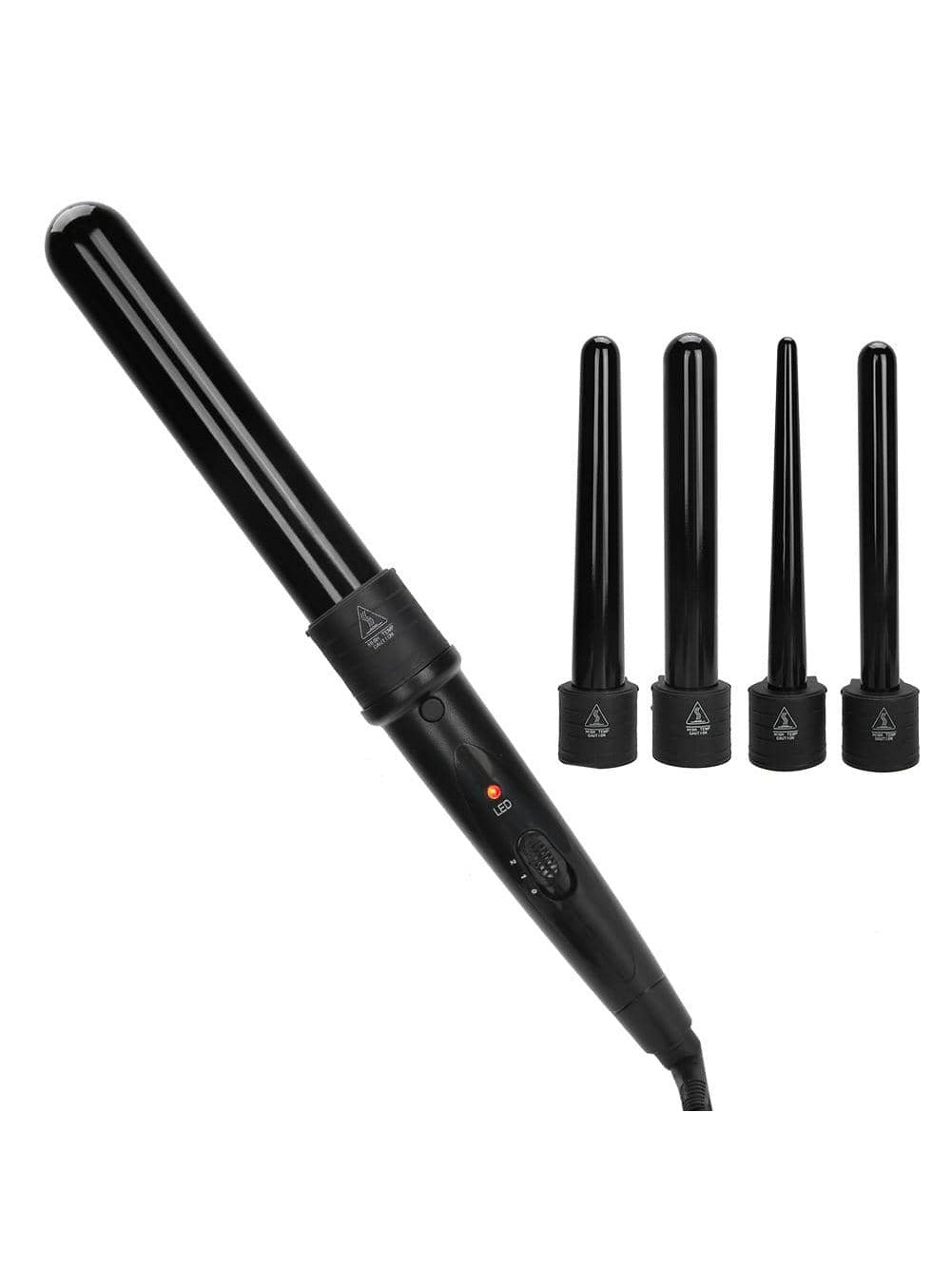5 In 1 Multi-functional Curling Iron Set With Ceramic Coating, Hair Styling Kit, Interchangeable Hair Curler 110-240v
