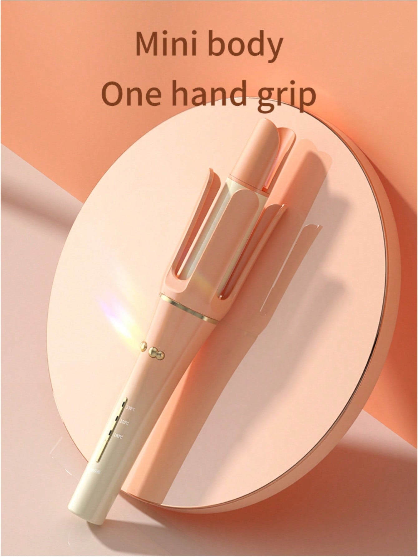 1pc Automatic Hair Curler With Bud-shaped & Wave-shaped Curly Hair Styling, No Hair Damage, Anti-scald, Long Lasting, Ideal For Home Use And Dormitory