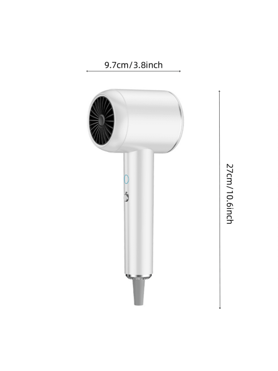 1800W Professional hair care ionic hair dryer, powerful hot and cold air, collagen hair care, with overheating protection, suitable for home, travel, etc.