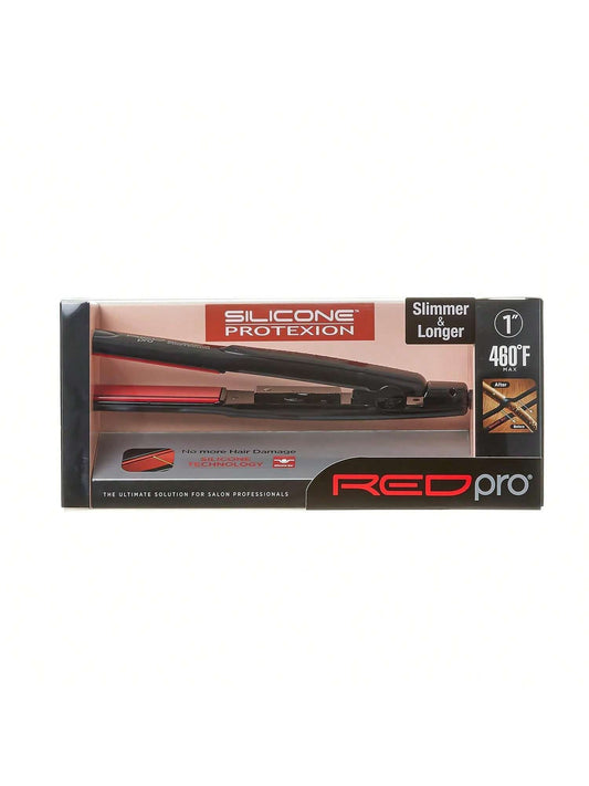 YONGSTYLE Hair Straightener Silicone Protexion Flat Iron 1 Inch, Adjustable Temperature Setting, Ultra Thin, Lightweight, Suitable for All Hair Types