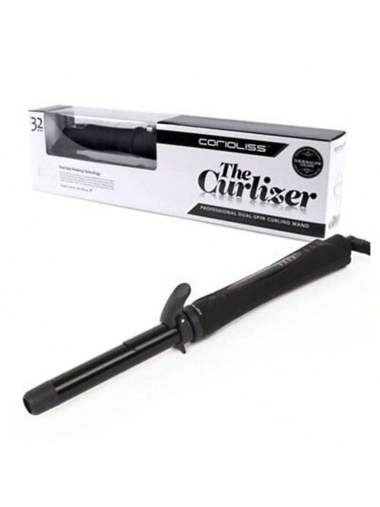 YONGSTYLE Curling Iron. Motorized Dual-Spin Rotating Barrel. Dual-Voltage.
