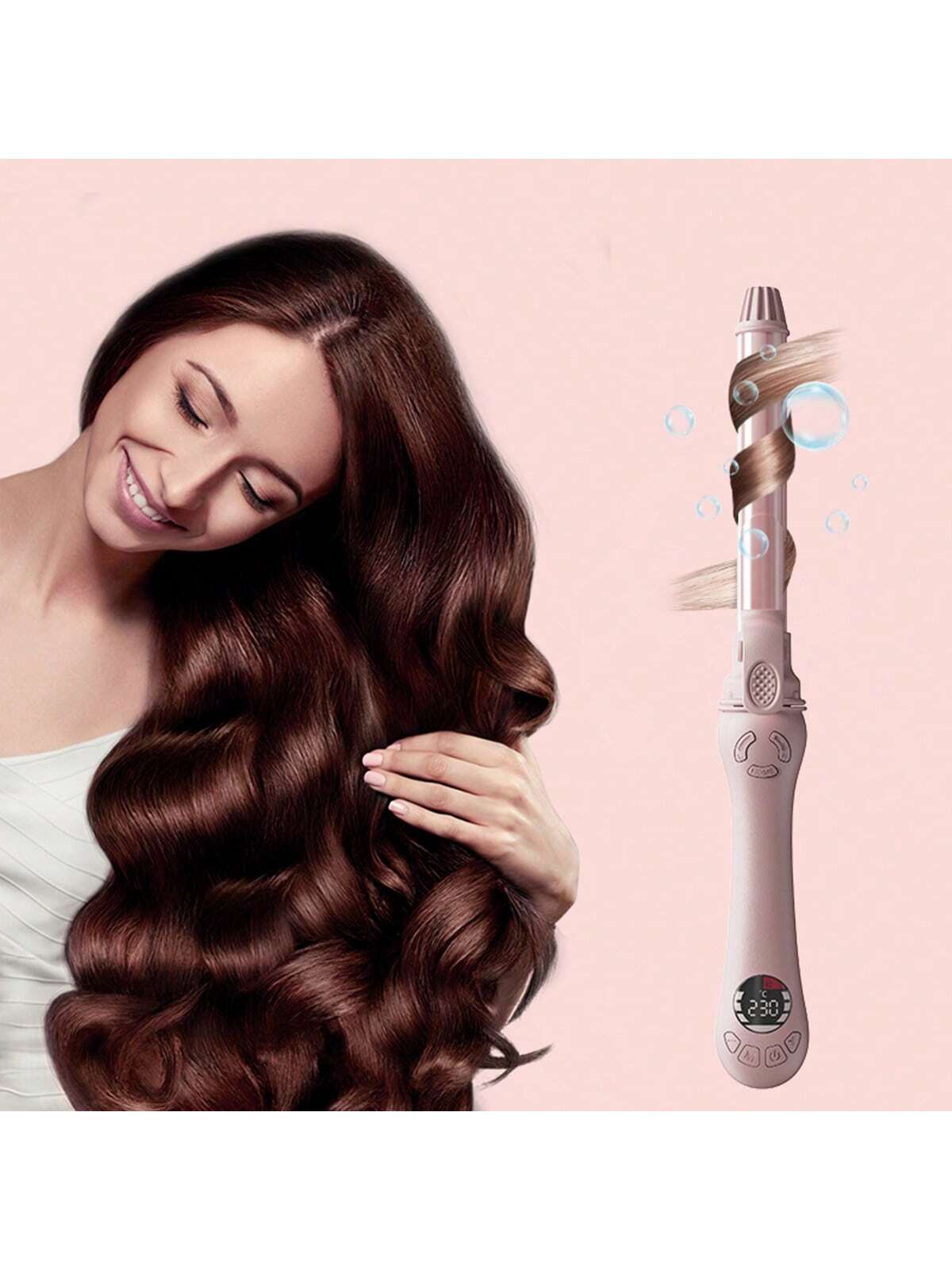 1pc New Curling Iron, Curling Iron Curling Iron, Curling Iron, Curling Iron Does Not Hurt Hair, The Perfect Curling Iron
