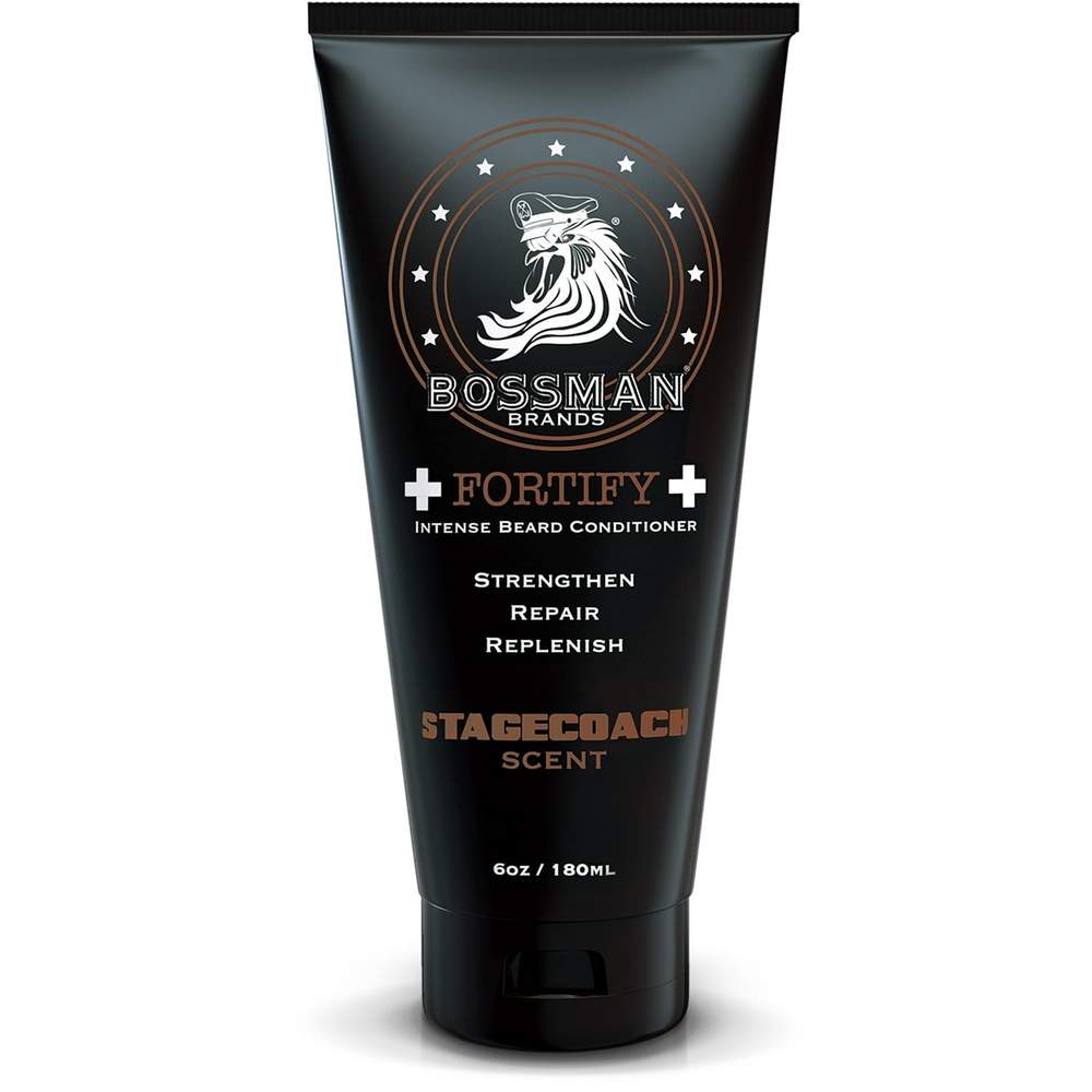 Bossman Fortify Intense Beard Conditioner (6oz) - Scent Options Beard Conditioners Bossman Stagecoach