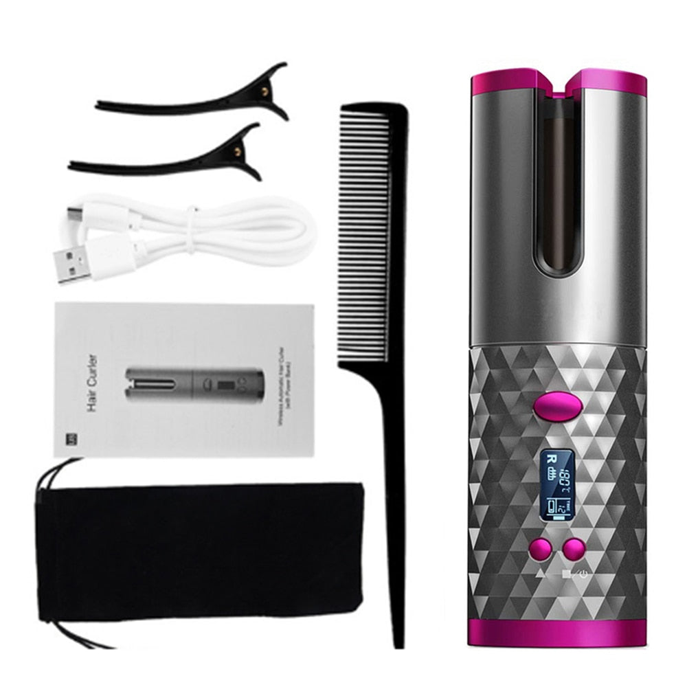 Auto Ceramic Hair Curler - JCEE Shop