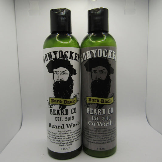 Bare-Back Beard Wash & Co-Wash - by Honyocker Beard Co (Pre-Owned)