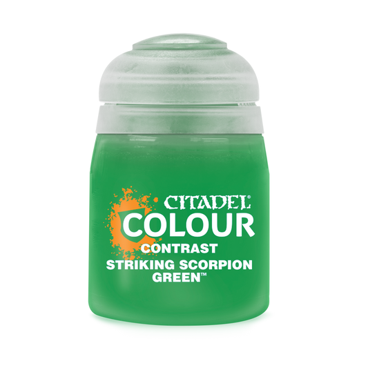 Striking Scorpion Green Contrast Paint